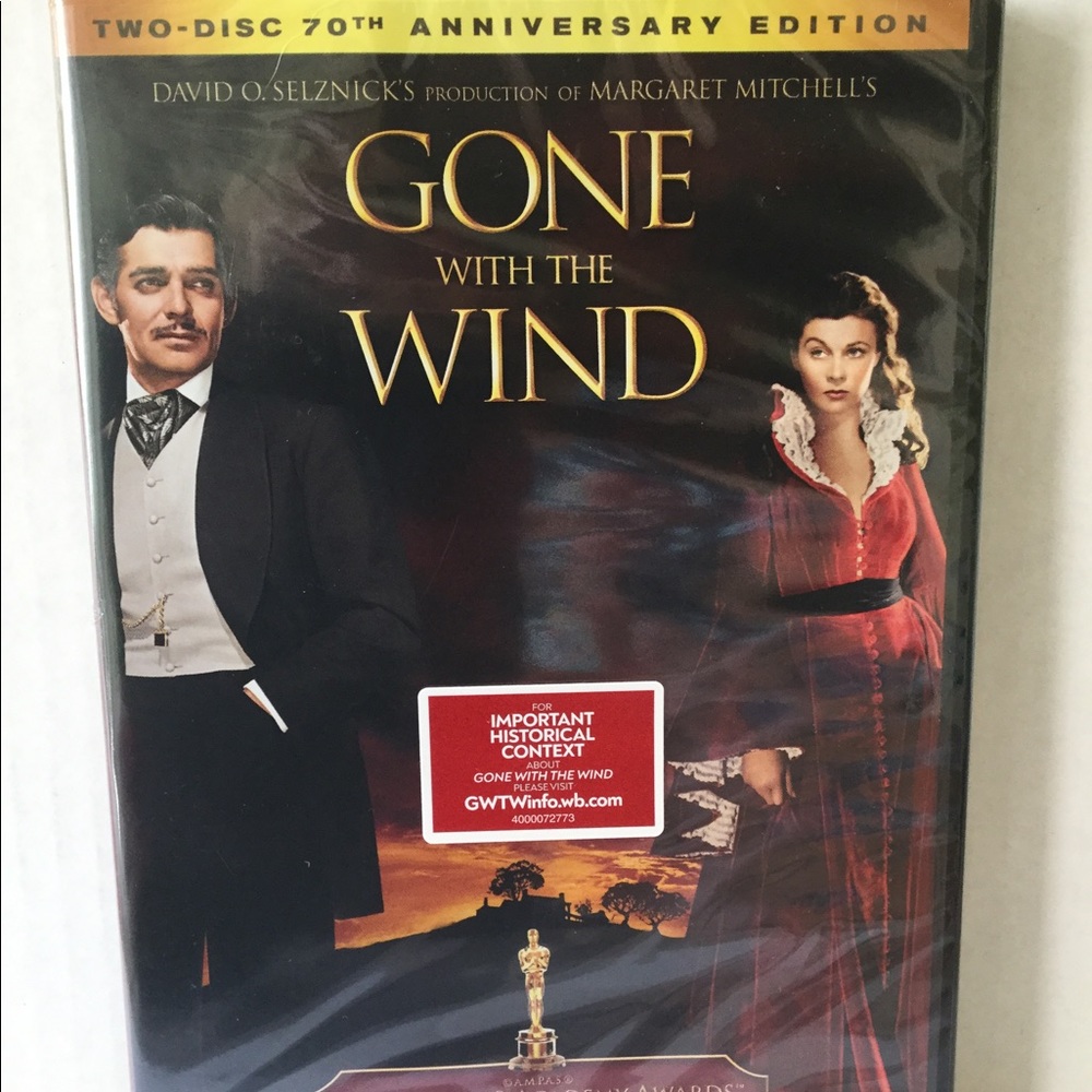 Gone With the Wind DVD NEW 2 Discs 70th Anniv Ed.